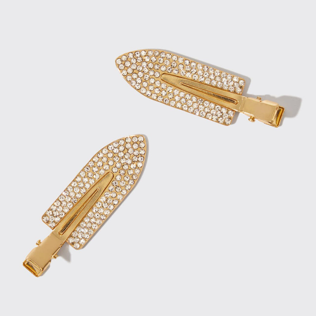 Creaseless Clips 2pc Set - Rhinestone